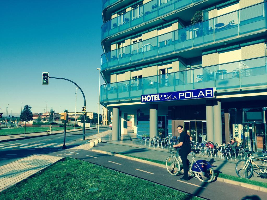 Hotel La Polar Gijón Exteriör bild